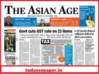 The Asian Age ePaper Download